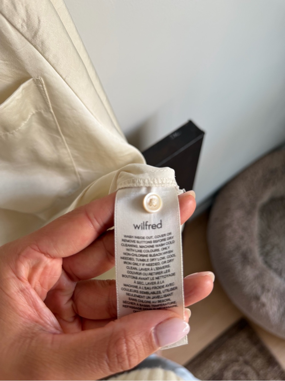 Wilfred Ivory Button-Up Jacket - Picture 5 of 6
